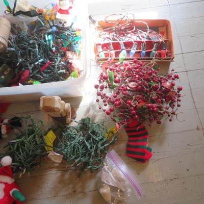 Christmas Ornaments and Decor - Estate Fresh Lot - All seen in photos.