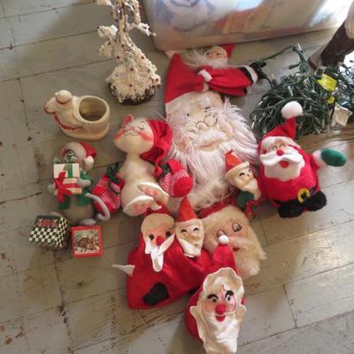 Christmas Ornaments and Decor - Estate Fresh Lot - All seen in photos.