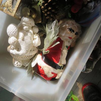 Christmas Ornaments and Decor - Estate Fresh Lot - All seen in photos.