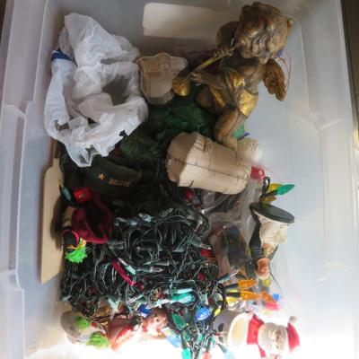 Christmas Ornaments and Decor - Estate Fresh Lot - All seen in photos.