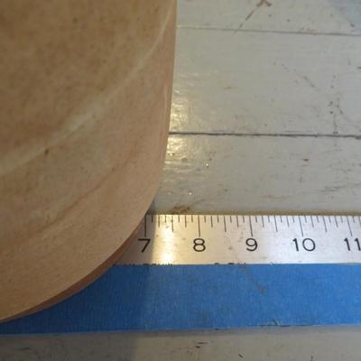 VINTAGE Turned WOOD MILLINERY HAT FORM BLOCK MOLD