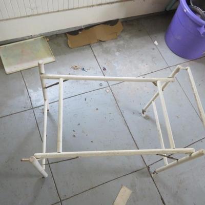 Antique Wicker Baby Bassinet, Decorative