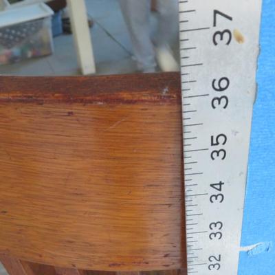 ANTIQUE Johnson Chair Co Swivel Desk Bankers Lawyers Cast Iron Oak Wood Gunlocke