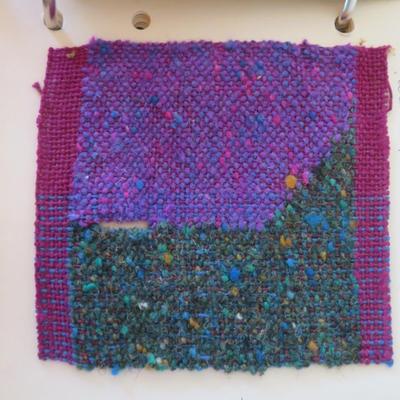 Weave Patters sample bool - hand made