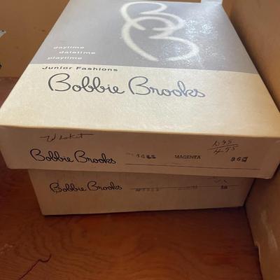 Vintage EMPTY Bobbie Brooks Storage Boxes