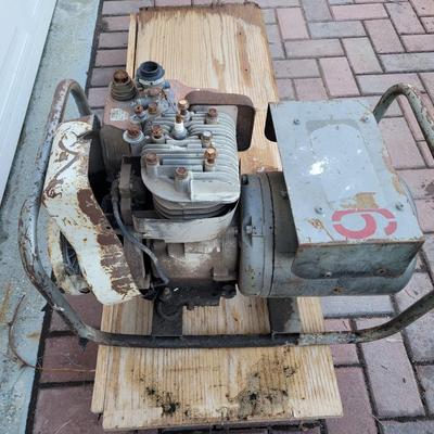 Antique gas powered winco generator