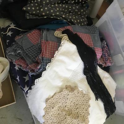 Linen - Fabric - Daylee Lot - all seen in photos.