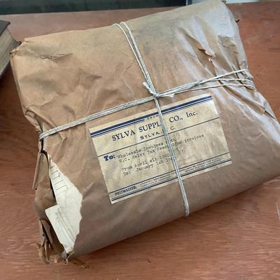 Large Vintage Bundle of Wholesale Receipts from Sylva Supply Co.