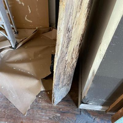 Rustic 12 ft Plank of Beveled Oak