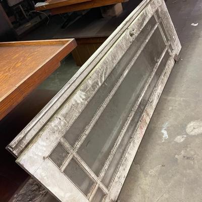 Vintage Pair of 9 Pane Doors
