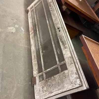 Vintage Pair of 9 Pane Doors