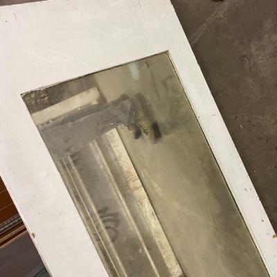 Pair of Vintage Single Pane Doors Lot One