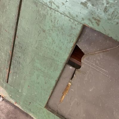 Pair of Vintage Single Pane Doors Lot One