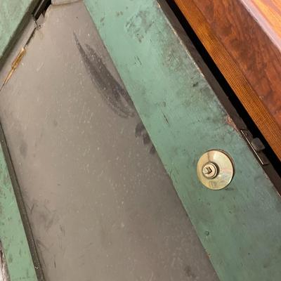 Pair of Vintage Single Pane Doors Lot One