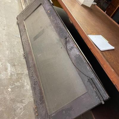 Pair of Vintage Single Pane Doors