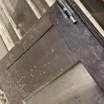 Pair of Vintage Single Pane Doors