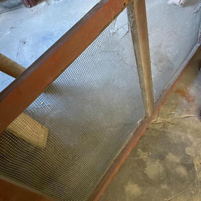 Vintage Screen Door, Possibly From a Pie Safe
