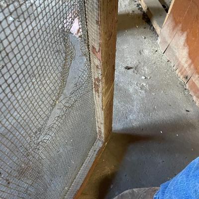 Vintage Screen Door, Possibly From a Pie Safe