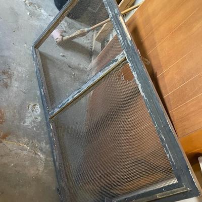 Vintage Screen Door, Possibly From a Pie Safe