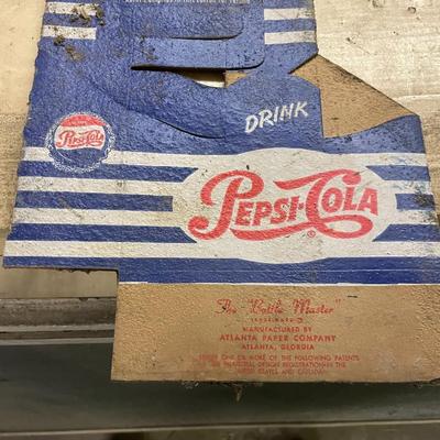 Vintage Pepsi-Cola Bottle Case Carrier