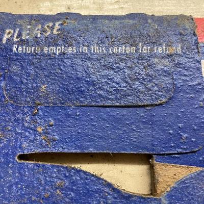 Vintage Pepsi-Cola Bottle Case Carrier