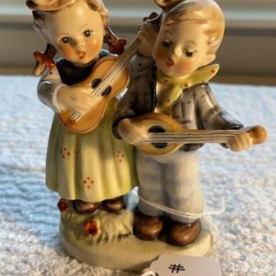 HUMMEL Figurine #150/2/0 TMK-3 HAPPY DAYS 4.25" Tall in Good Preowned Condition as Pictured.
