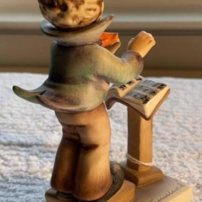 HUMMEL Figurine #129 TMK-3 BAND LEADER 5.25" Tall in Good Preowned Condition as Pictured.