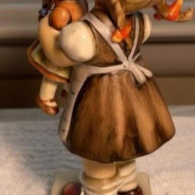 Vintage HUMMEL Figurine #311 TMK-4 KISS ME 6" Tall in Good Preowned Condition as Pictured.