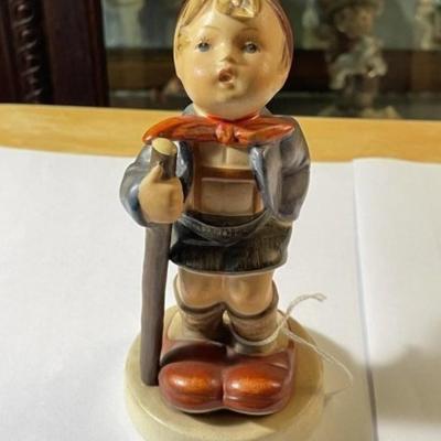 Vintage Hummel Figurine #16 TMK-1 LITTLE HIKER 5.25" Tall as Pictured.