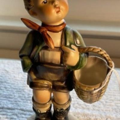 HUMMEL Figurine #51/0 TMK-3 VILLAGE BOY 6" Tall in Good Preowned Condition as Pictured.