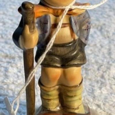 HUMMEL Figurine #16/2/0 TMK-2 LITTLE HIKER 4.25" Tall in Good Preowned Condition as Pictured.