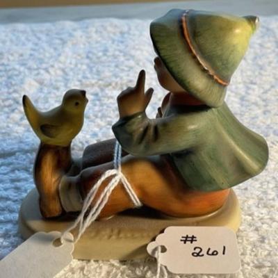 HUMMEL Figurine #63 TMK-2 SINGING LESSON 2.75" Tall in Good Preowned Condition as Pictured.