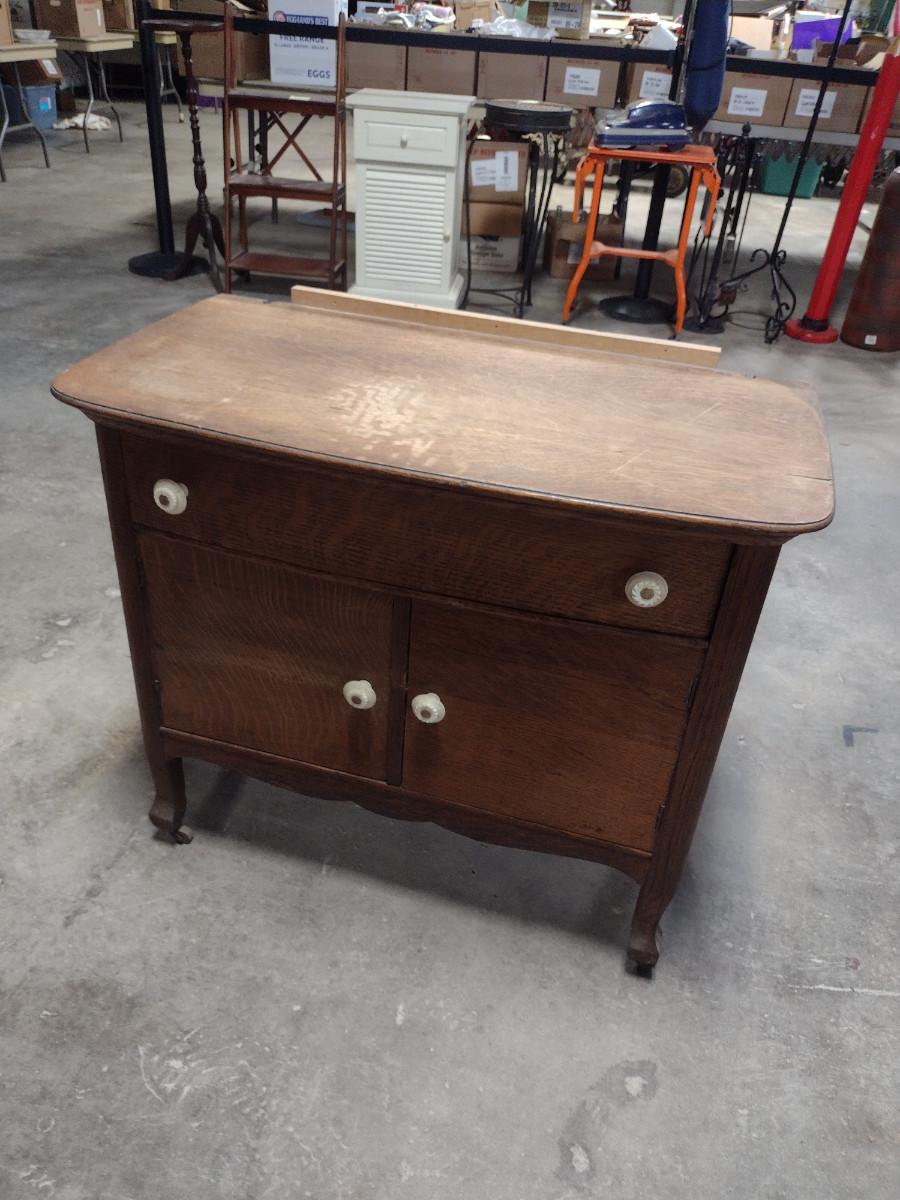Vintage Wooden Wash Stand
