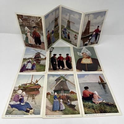5.5â€ x 4â€ Printed in Holland Vintage Postcards