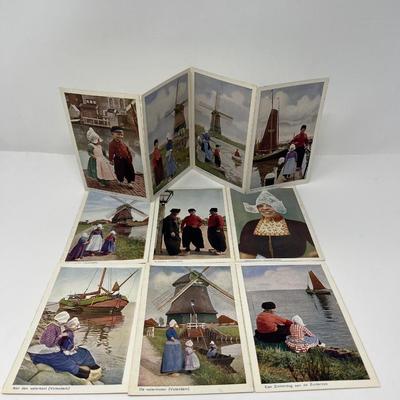 5.5â€ x 4â€ Printed in Holland Vintage Postcards
