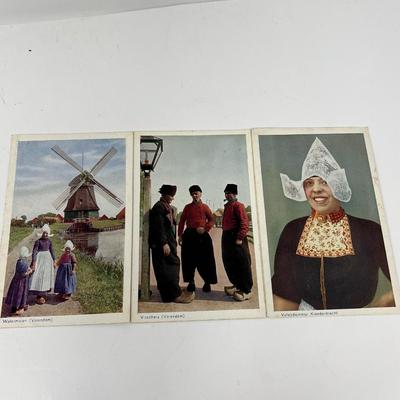 5.5â€ x 4â€ Printed in Holland Vintage Postcards