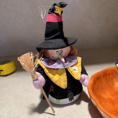 Halloween collectibles including Sakura