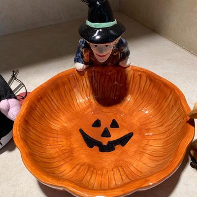 Halloween collectibles including Sakura