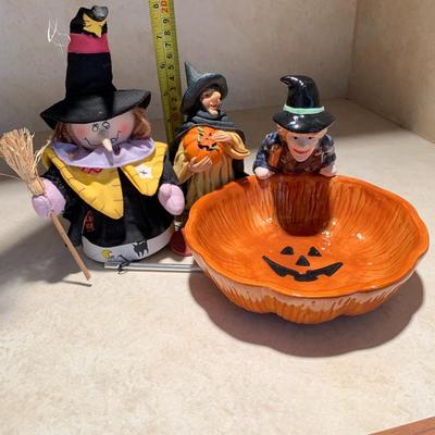 Halloween collectibles including Sakura