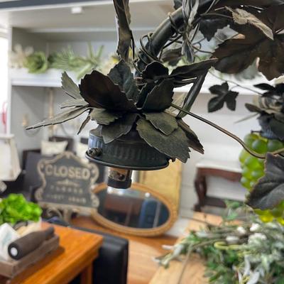 Vintage Grape Cluster Lamp As Is