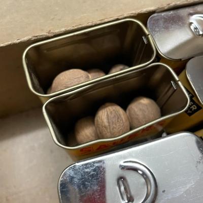Two Cases of Sauer's Whole Nutmeg (12 Containers per Case)