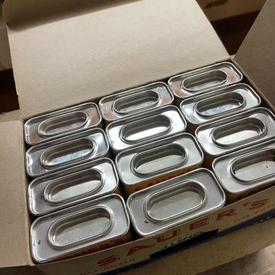 Two Cases of Sauer's Whole Allspice (12 Containers per case)