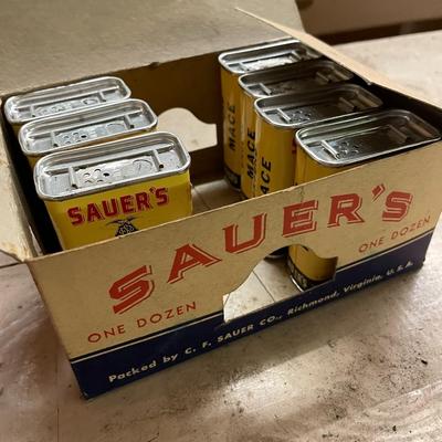 One Half-Full Case of Sauer's Ground Mace