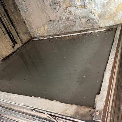 Set of Eight Vintage Double Hung Glass Windows