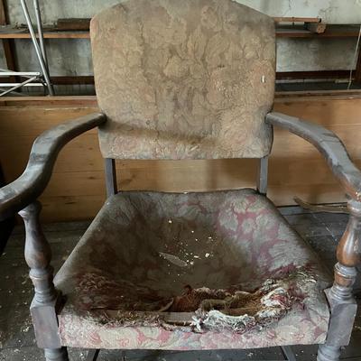 Antique Armed Chair (Full Refurbish Needed)