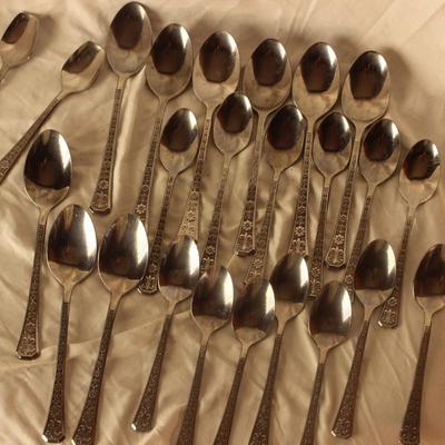Interpur Stainless steel silverware