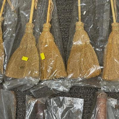 Craft Lot - 2 different kinds of whisk brooms