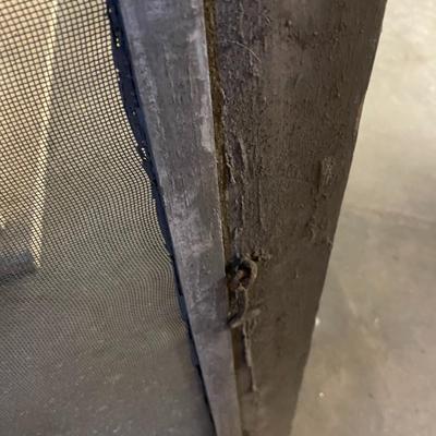Vintage Large Window Screen