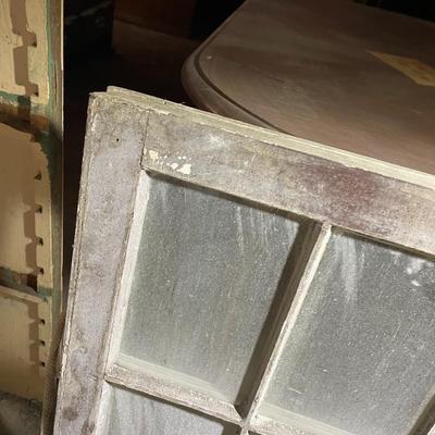 Pair of Vintage Windows Lot Two