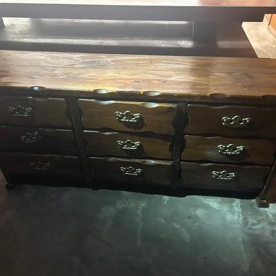 Vintage Six Drawer Dresser